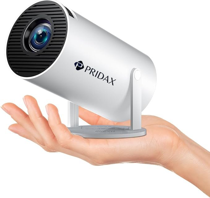 Beam P400 Projector in a living room setting