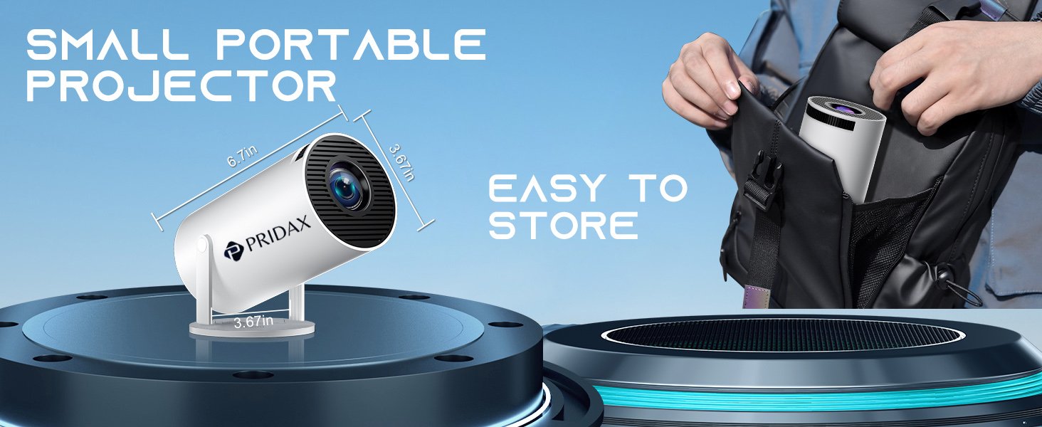 Beam P400 projector displaying a vibrant gaming scene