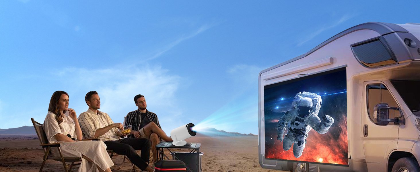 Close-up of Beam P400 lens